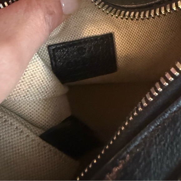 GUCCI ATTACHE SMALL SHOULDER BAG. beige and blue Supreme - Picture 8 of 10